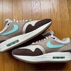 Nike AirMax 1 Retro ‘Crepe Hemp’ Sz9 brown/tan/robins egg blue EXCELLENT condit